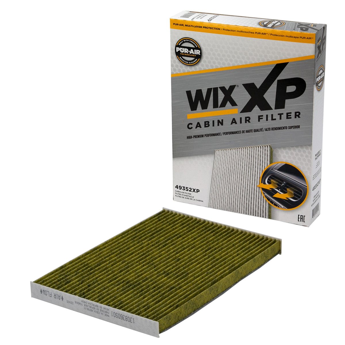 Wix XP Cabin Air Filter 49352XP main image