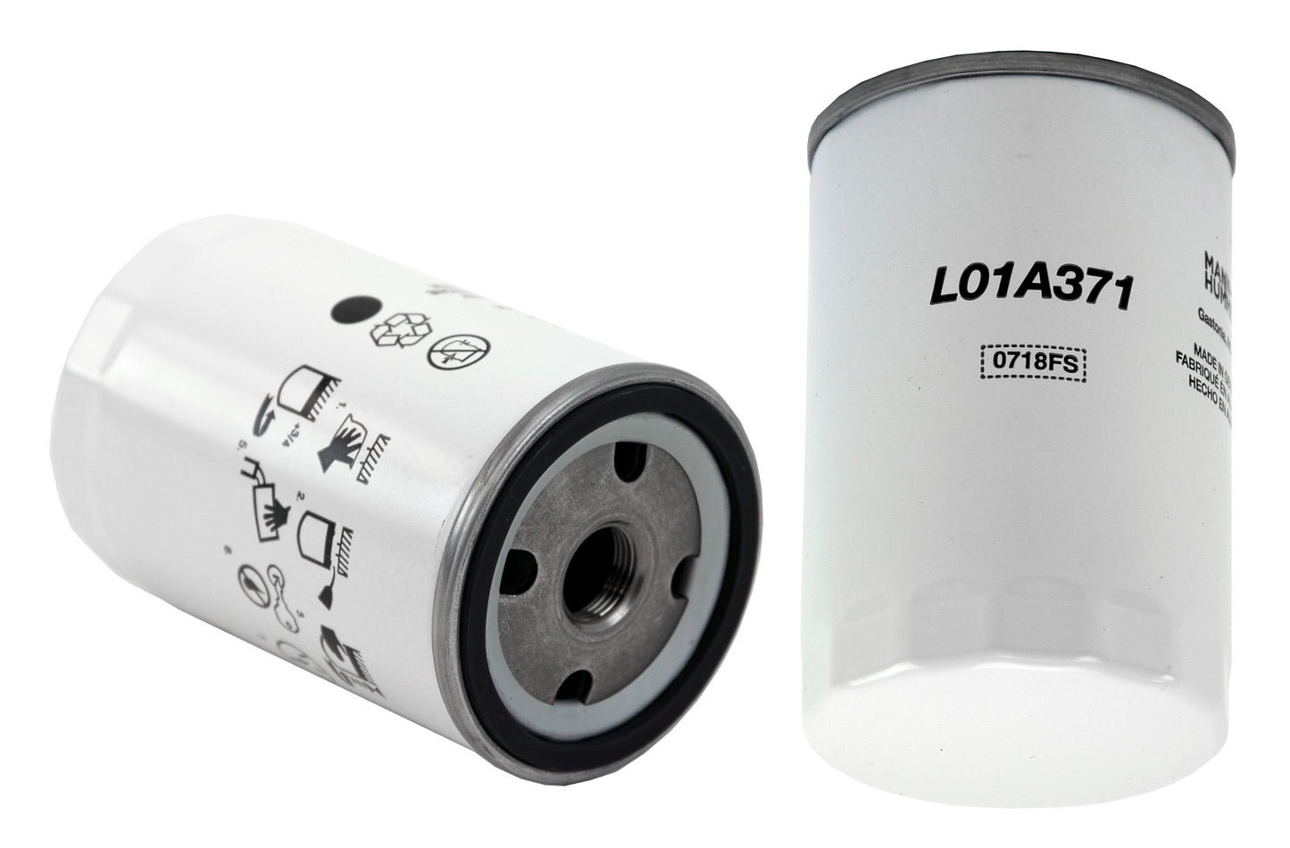 Wix Industrial Hydraulics Engine Oil Filter L01A371