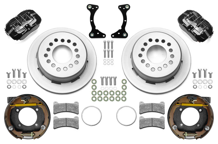 Wilwood Brake Kit Rear Black FDP Plain 11in GM G Body Brake Systems And Components Brake Systems main image