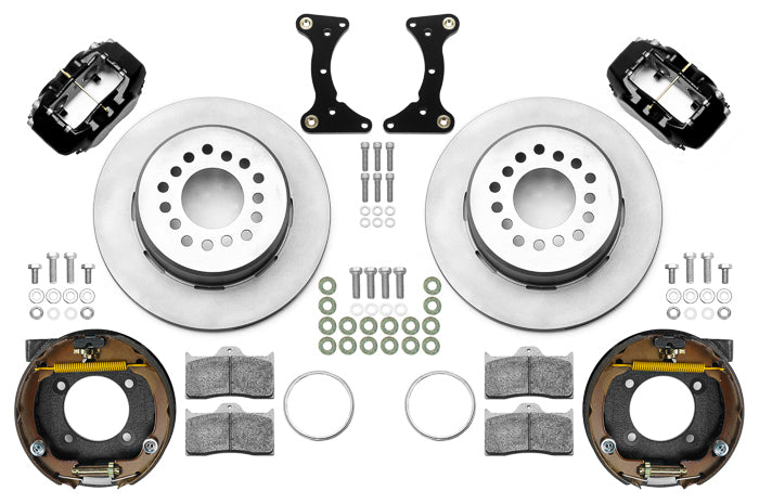 Wilwood Brake Kit Rear Black FDL Plain 12in GM G Body Brake Systems And Components Brake Systems main image