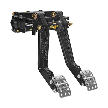 Wilwood Dual Pedal Assy Adj Fw Swing Offset Clutch Pedals and Pedal Pads Pedal Assemblies and Components main image