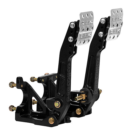 Wilwood Dual Pedal Assy Adj Floor Mnt Pedals and Pedal Pads Pedal Assemblies and Components main image