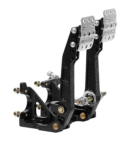 Wilwood Dual Pedal Assy Adj Floor Mnt Tru-Bar Pedals and Pedal Pads Pedal Assemblies and Components main image