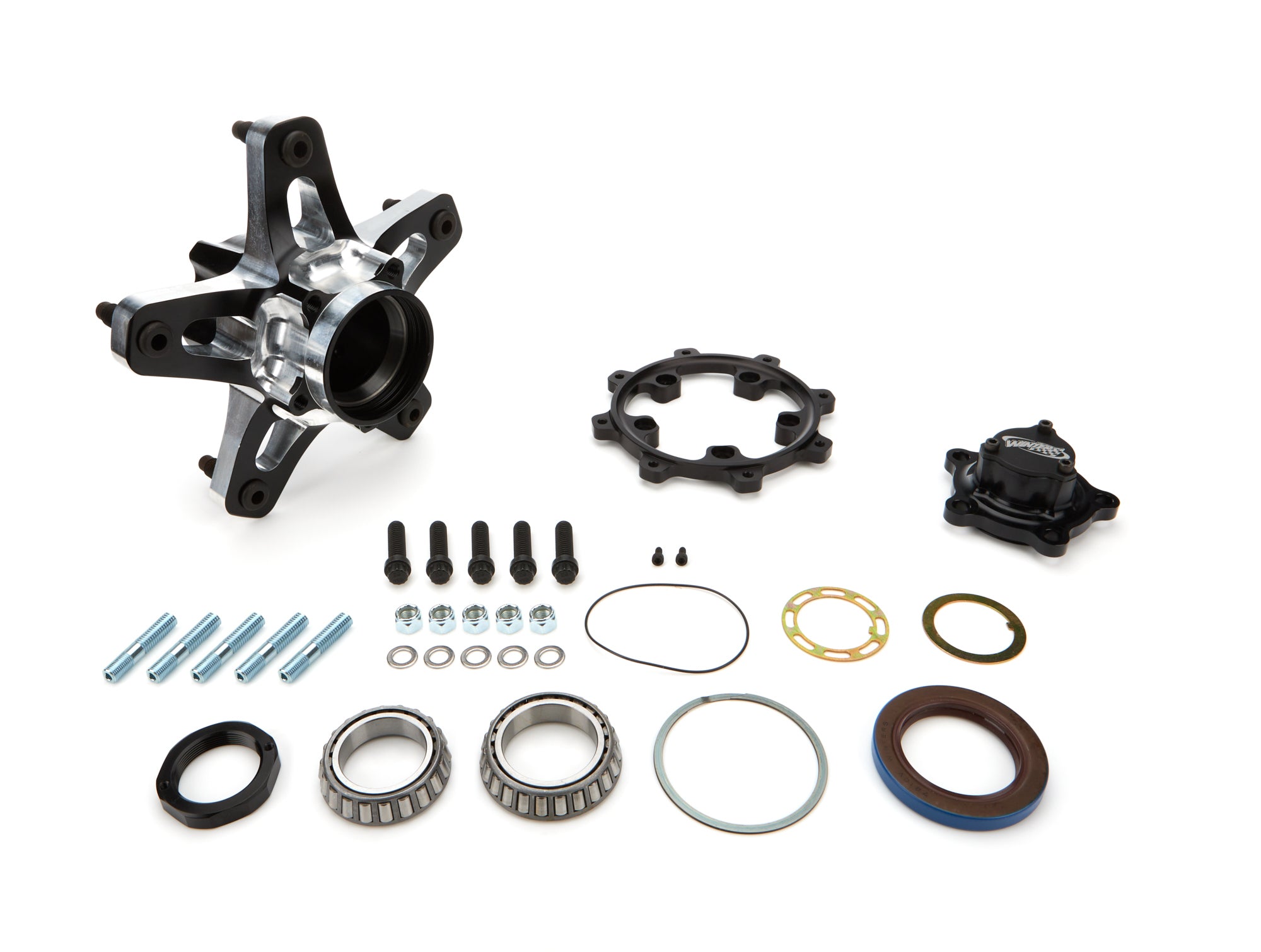 Winters Hub Kit Rear TrackStar HD Bolt-On Drive Flange Wheel Hubs, Bearings and Components Wheel Bearing Hub Assemblies main image