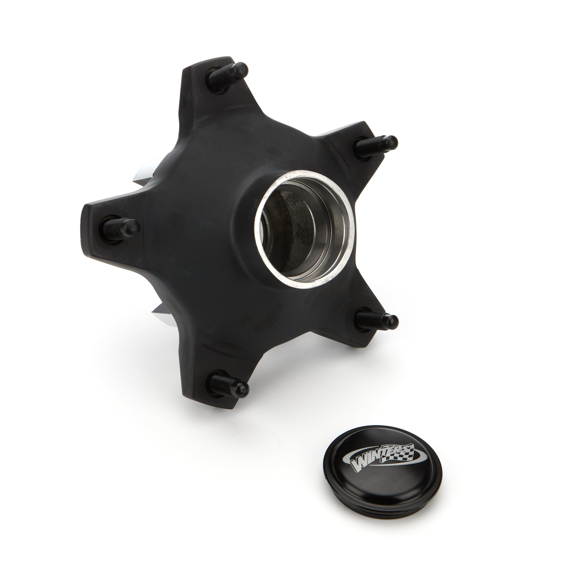 Winters Hub  Front Wide 5  Black Cap Wheel Hubs, Bearings and Components Wheel Bearing Hub Assemblies main image