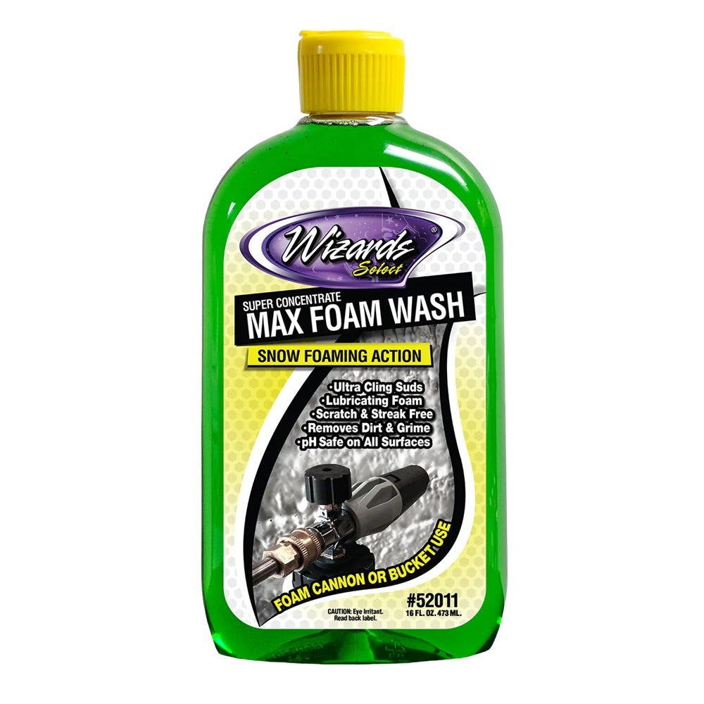 Wizard Products Max Foam Wash 16 oz  Waxes, Polishes and Protectants Car Wash Soaps main image