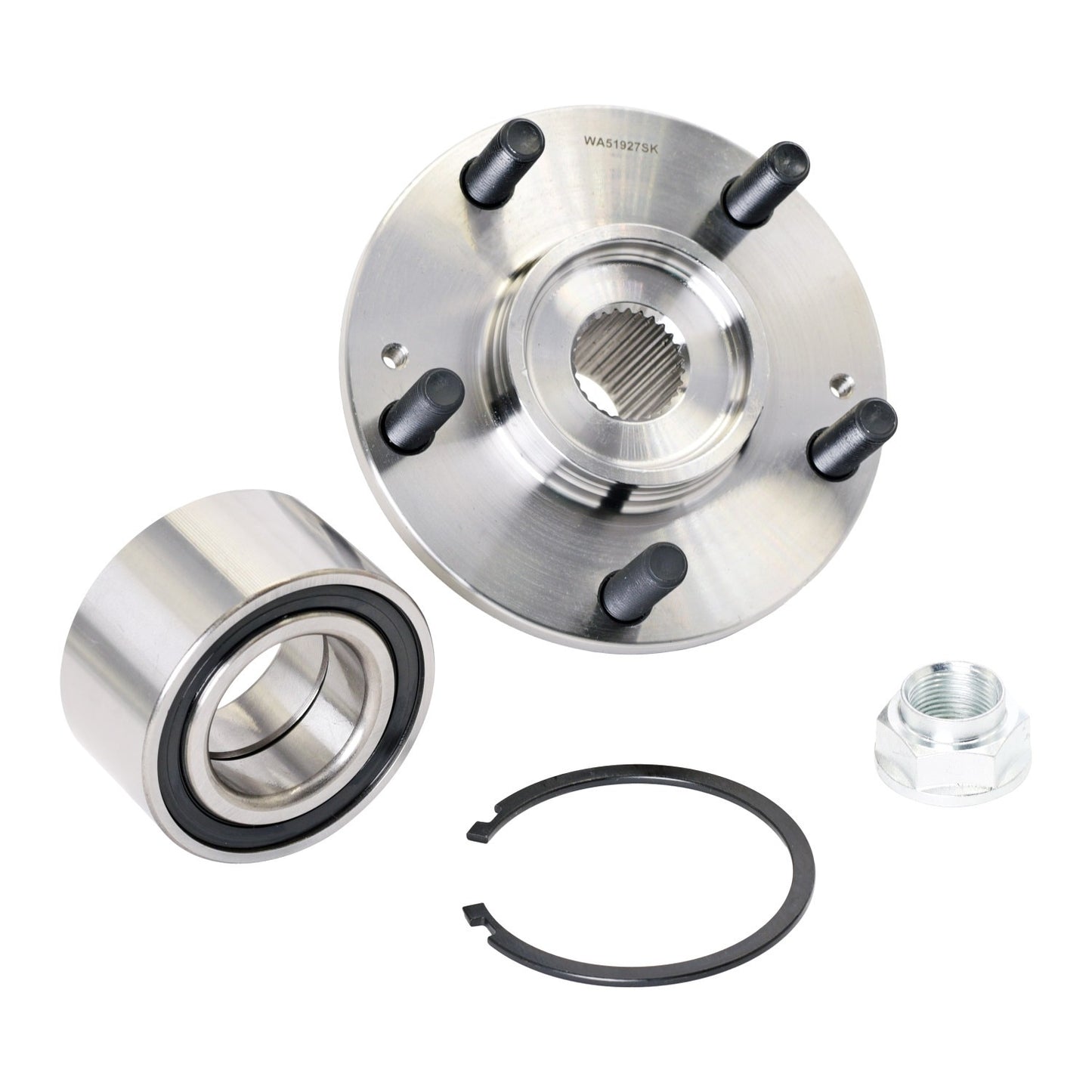 WJB Wheel Bearing and Hub Assembly Repair Kit WA51927SK image 2
