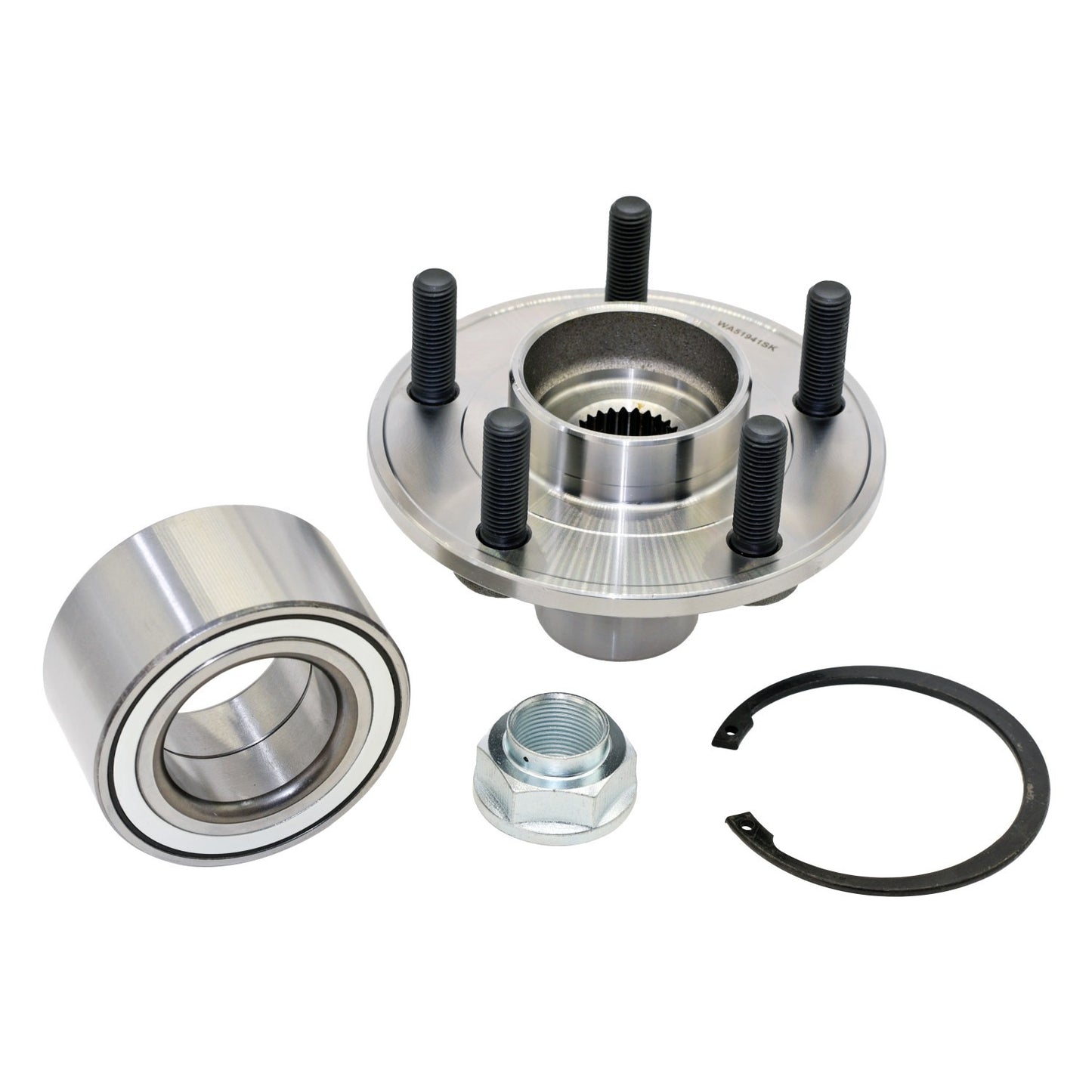 WJB Wheel Bearing and Hub Assembly Repair Kit WA51941SK image 4