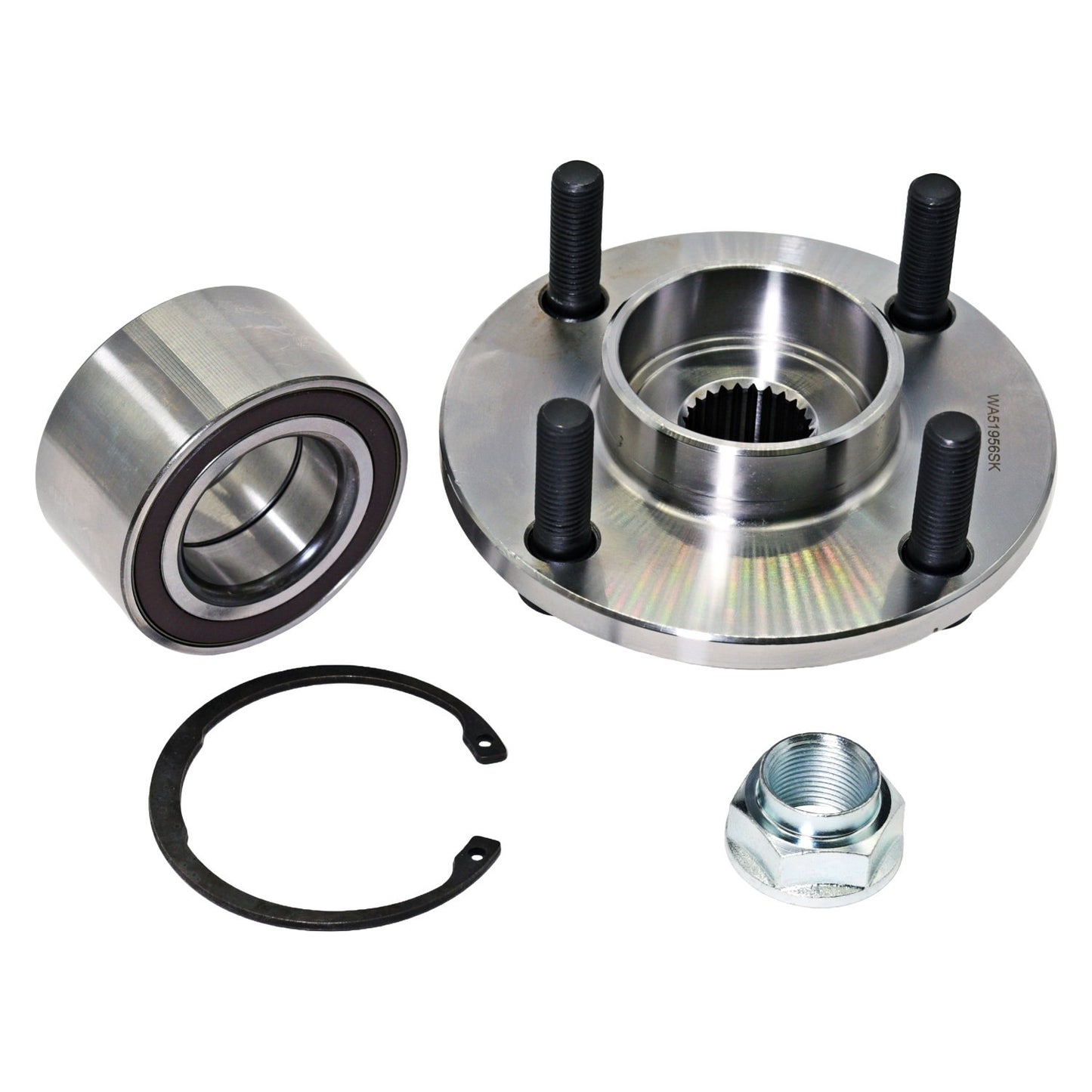 WJB Wheel Bearing and Hub Assembly Repair Kit WA51956SK image 4