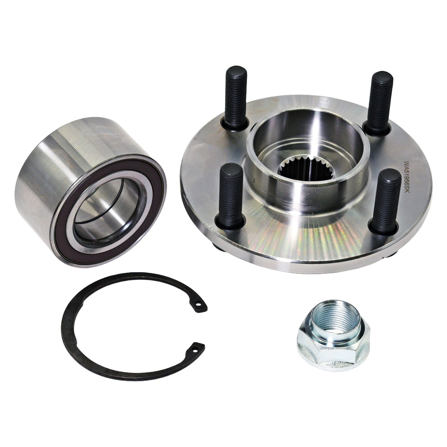 WJB Wheel Bearing and Hub Assembly Repair Kit WA51956SK image 4