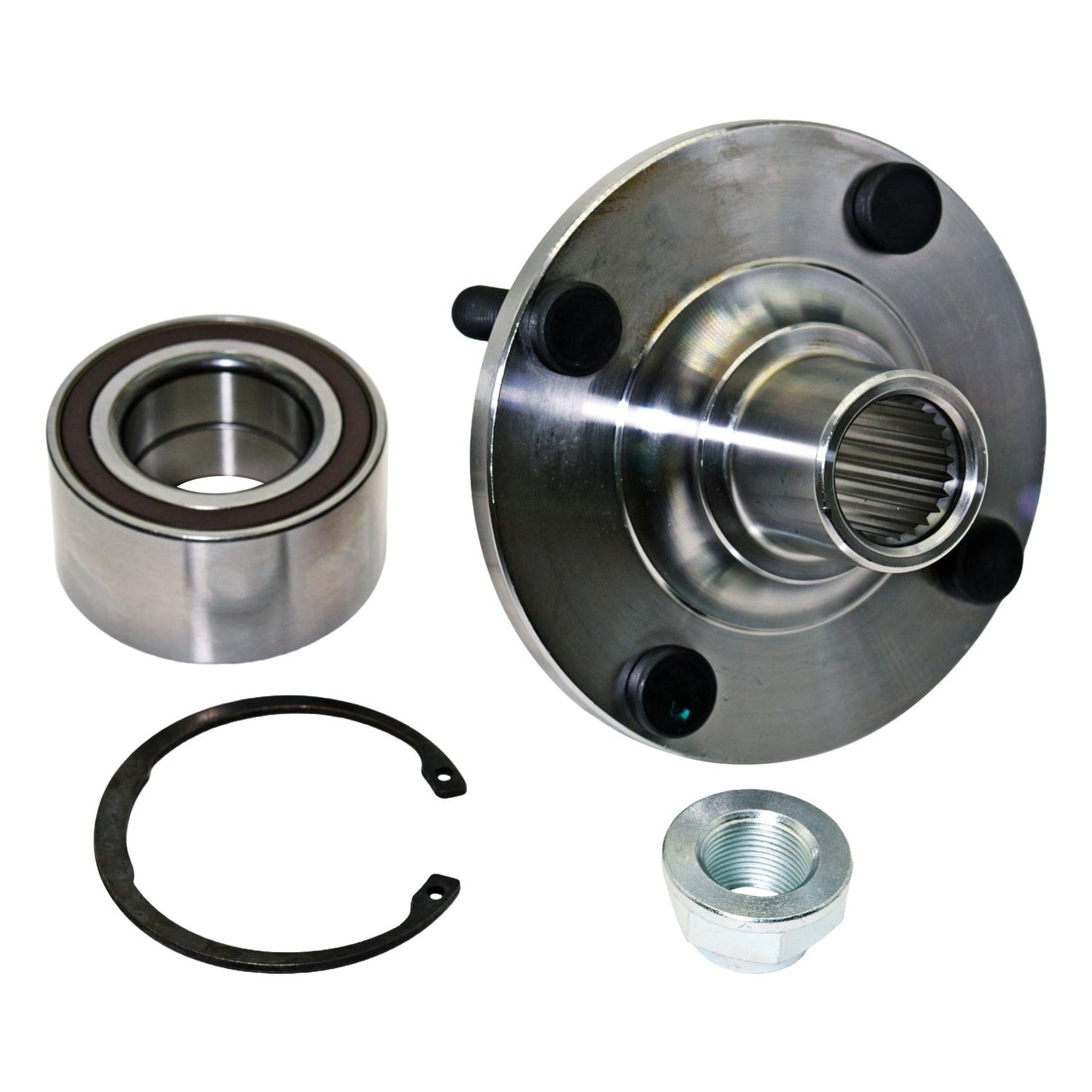 WJB Wheel Bearing and Hub Assembly Repair Kit WA51956SK image 3
