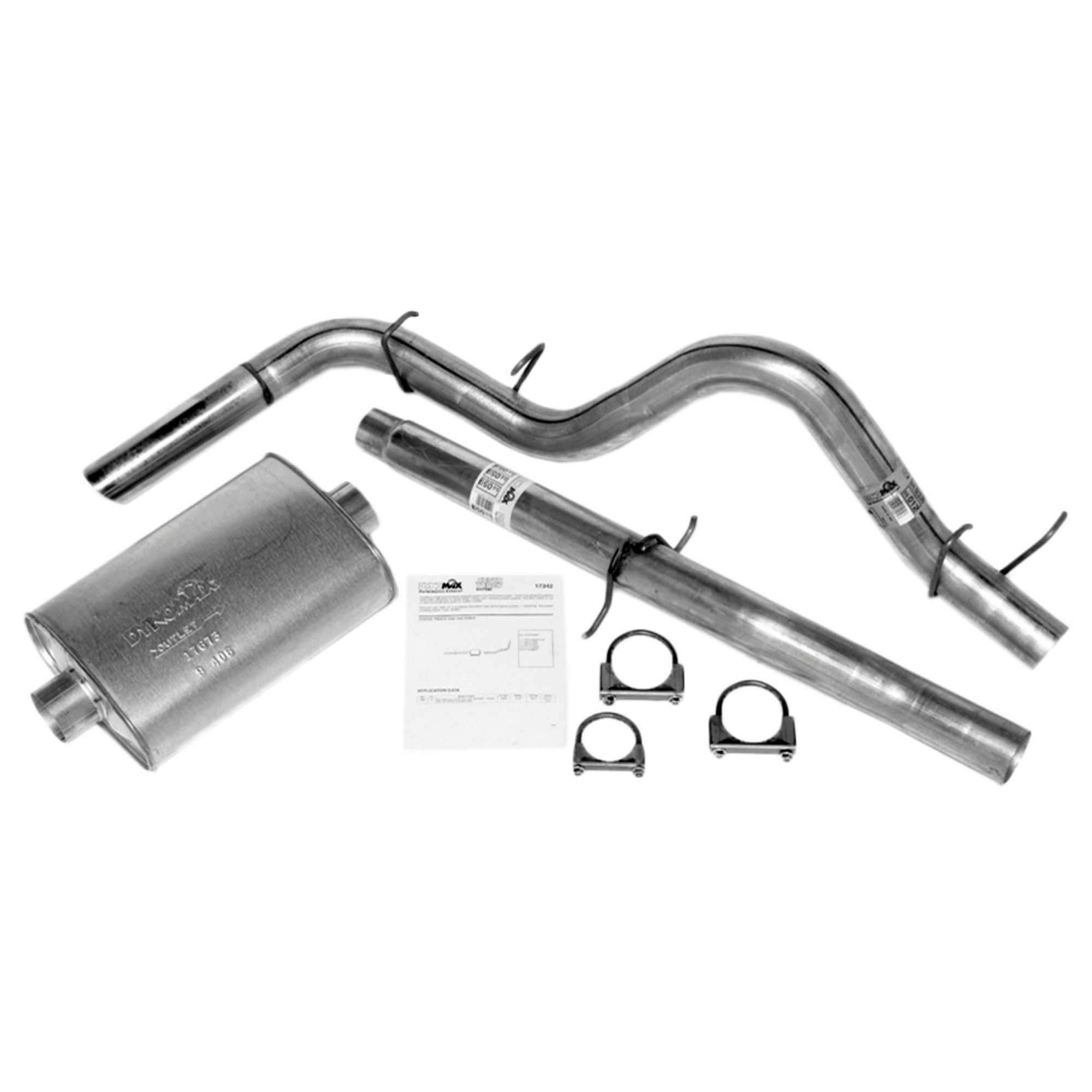 Dynomax Exhaust System Kit - Super Turbo Cat Back System