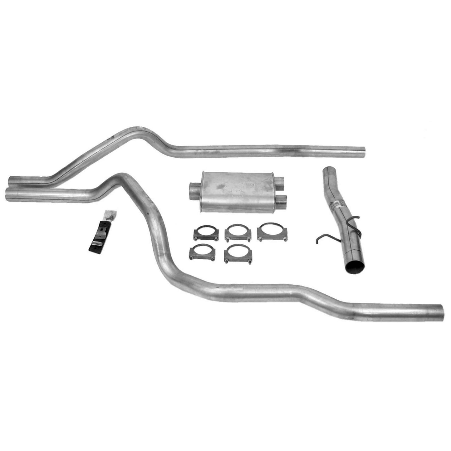 Dynomax DUAL - 2.5" CAT-BACK SYSTEM - SUPER TURBOT MUFFLER