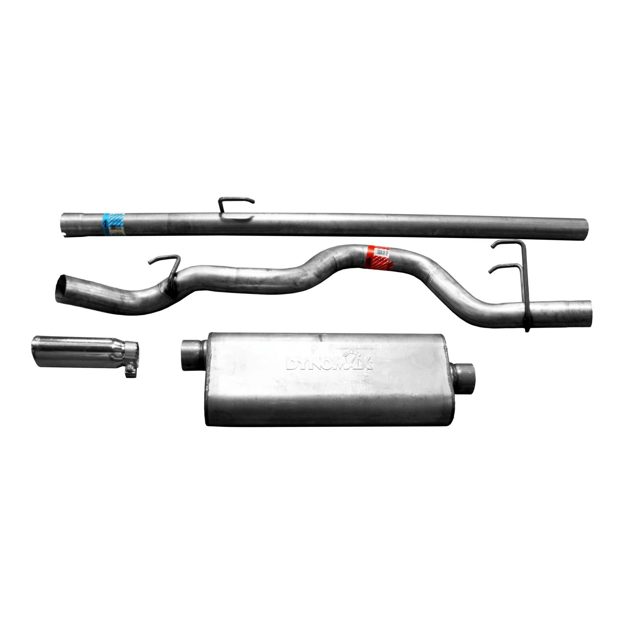 Dynomax Exhaust System Kit - Ultra Flo Cat Back System, Aluminized Steel