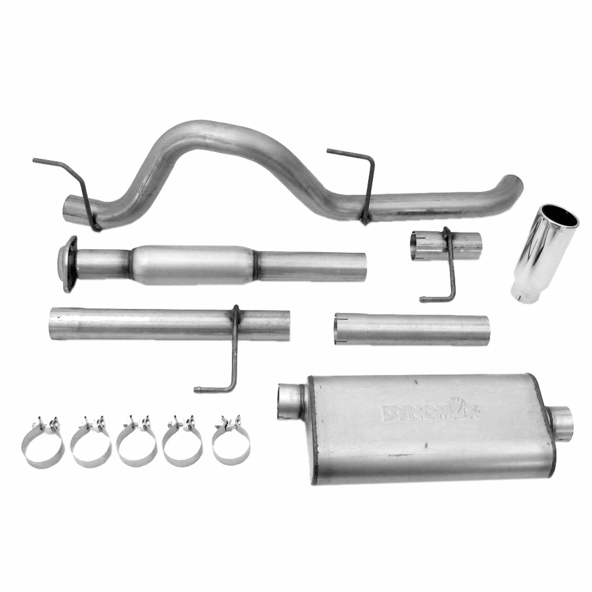 Dynomax SS Cat Back Exhaust 11- F150 5.0L DYN39508