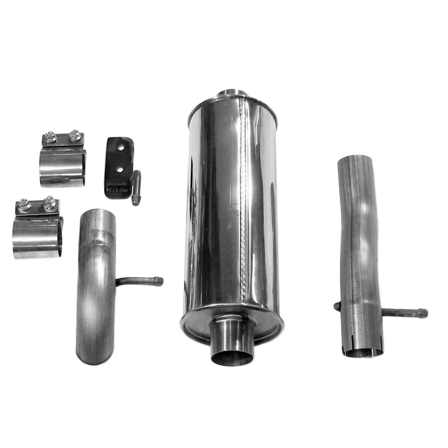 Dynomax Exhaust System Kit; Ultra Flo Cat Back System; Stainless Steel