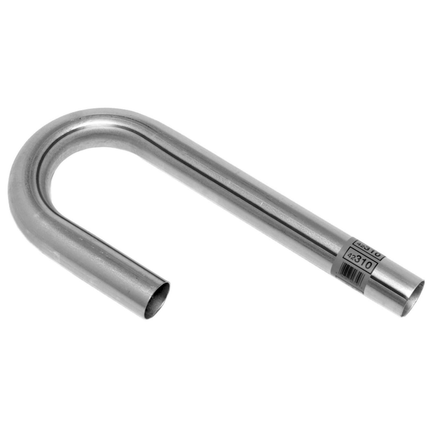 Dynomax 2in Aluminized J-Bend Pipe 3.5 Radius 16 Gauge DYN42310
