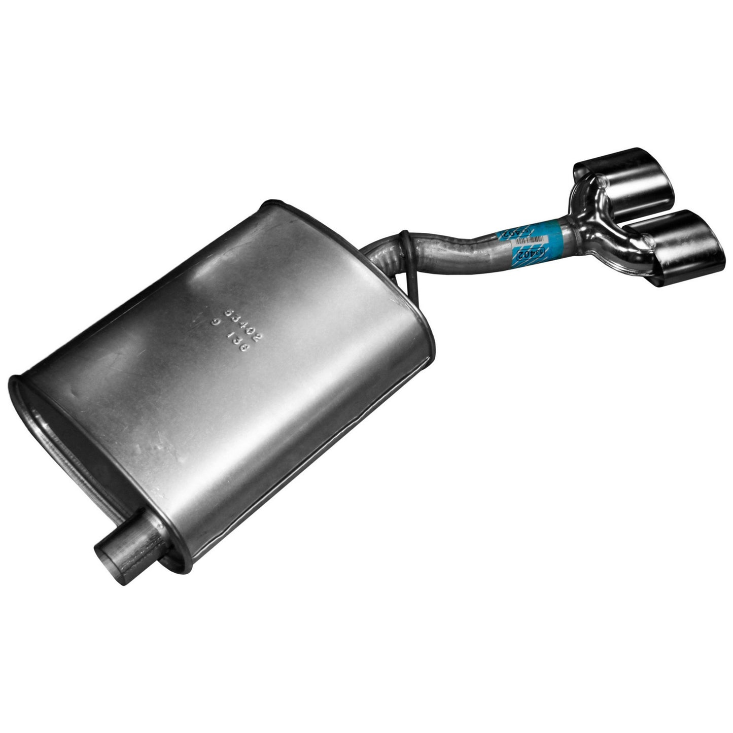 Walker Exhaust Exhaust Muffler Assembly 53402