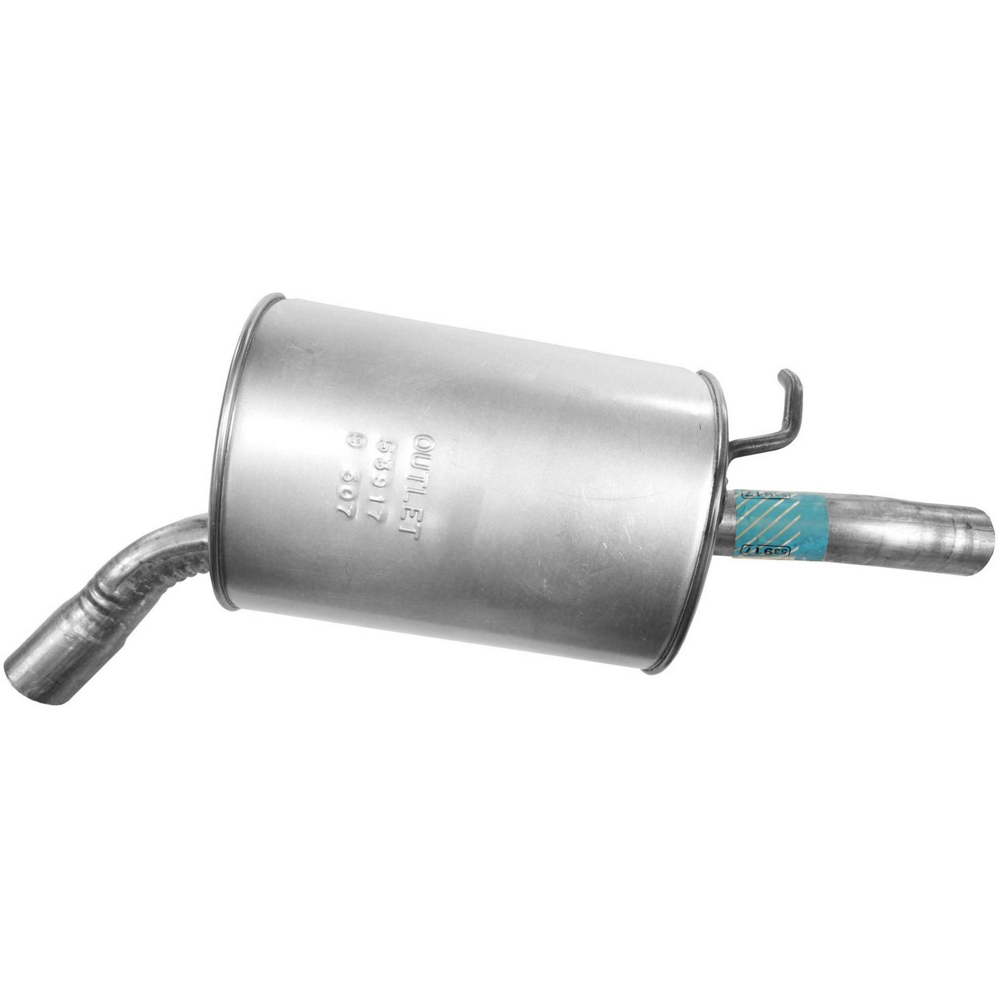 Walker Exhaust Exhaust Muffler Assembly 53917