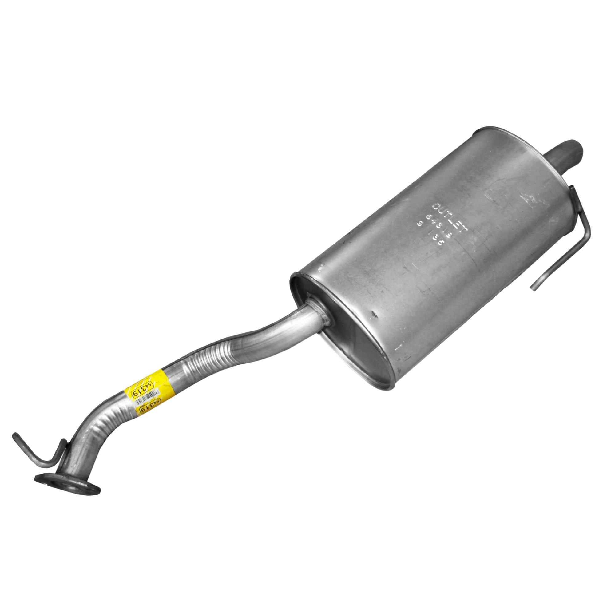 Walker Exhaust Exhaust Muffler Assembly 54319