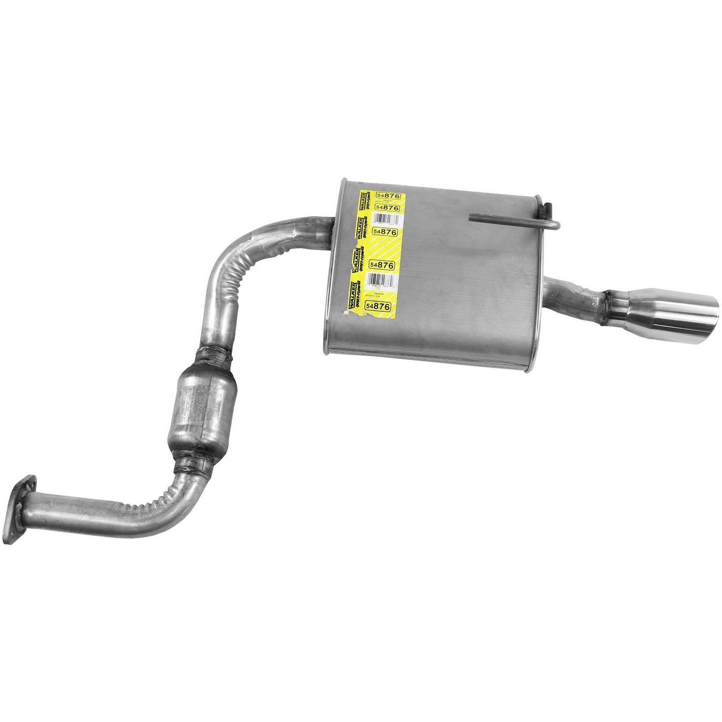 Walker Exhaust Exhaust Muffler Assembly 54876