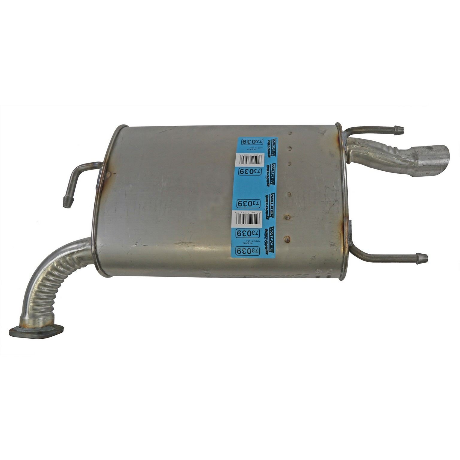 Walker Exhaust Exhaust Muffler Assembly 73039
