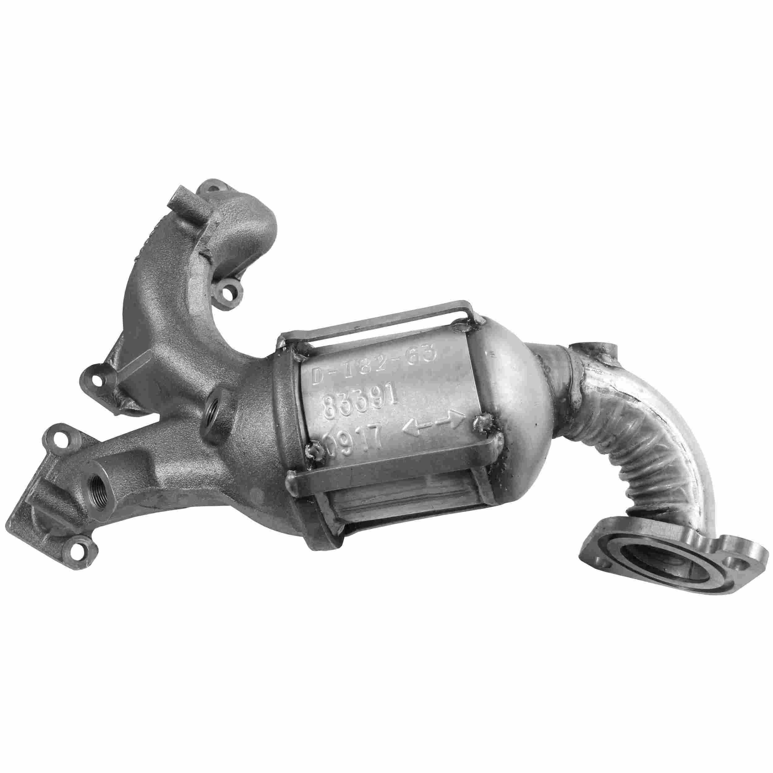 Walker Exhaust Catalytic Converter with Integrated Exhaust Manifold 83391