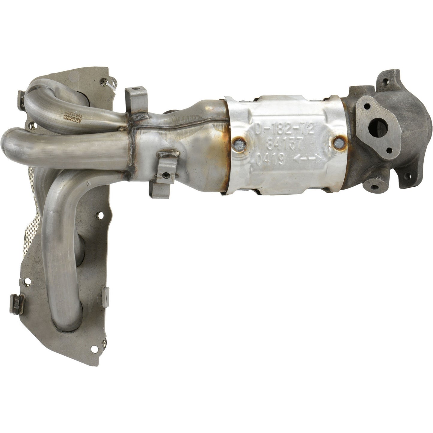 Walker Exhaust Catalytic Converter with Integrated Exhaust Manifold 84137