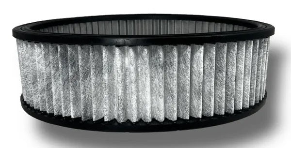 Walker 14in Round High Flow Filter 3in Tall Air Cleaners, Filters, Intakes and Components Air Filter Elements main image