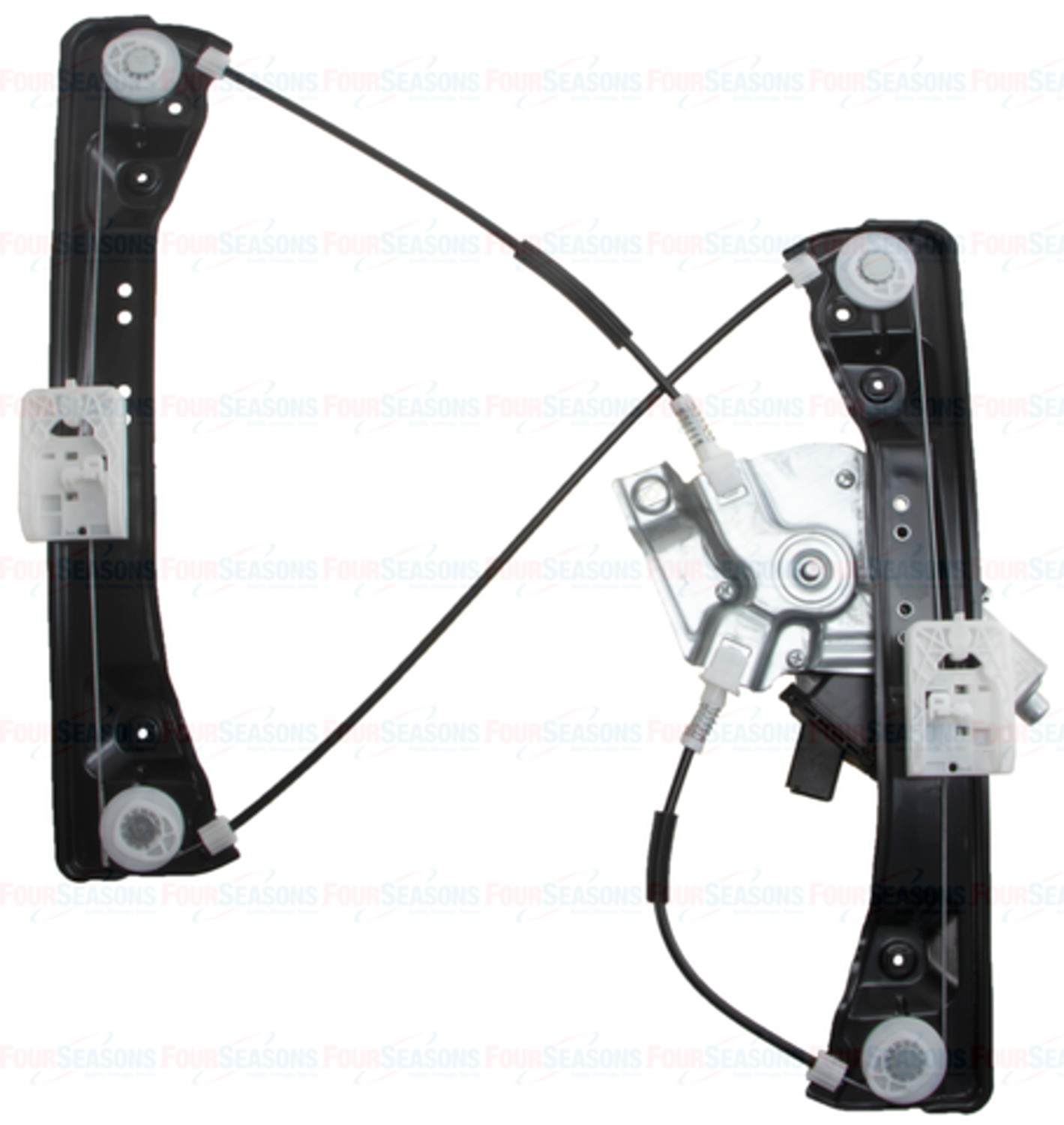 ACI Power Window Motor and Regulator Assembly  top view frsport 382051