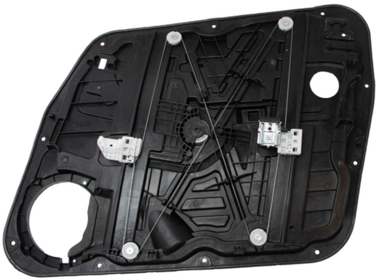 ACI Power Window Motor and Regulator Assembly  top view frsport 389742