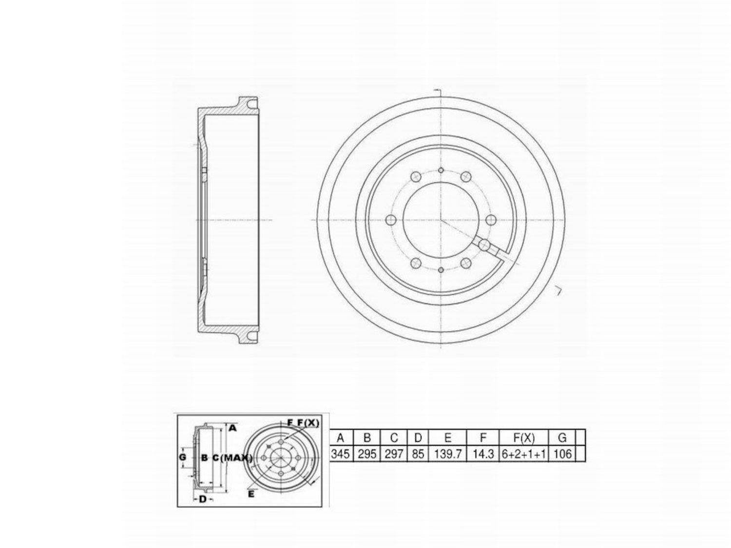 Perfect Stop Perfect Stop Full Line Standard Replacement 446212