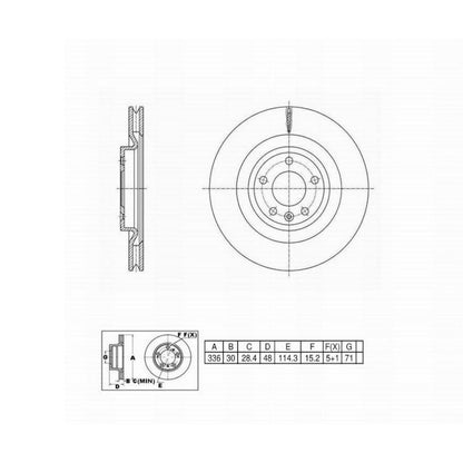 Perfect Stop Perfect Stop Full Line Standard Replacement-Painted 6621320