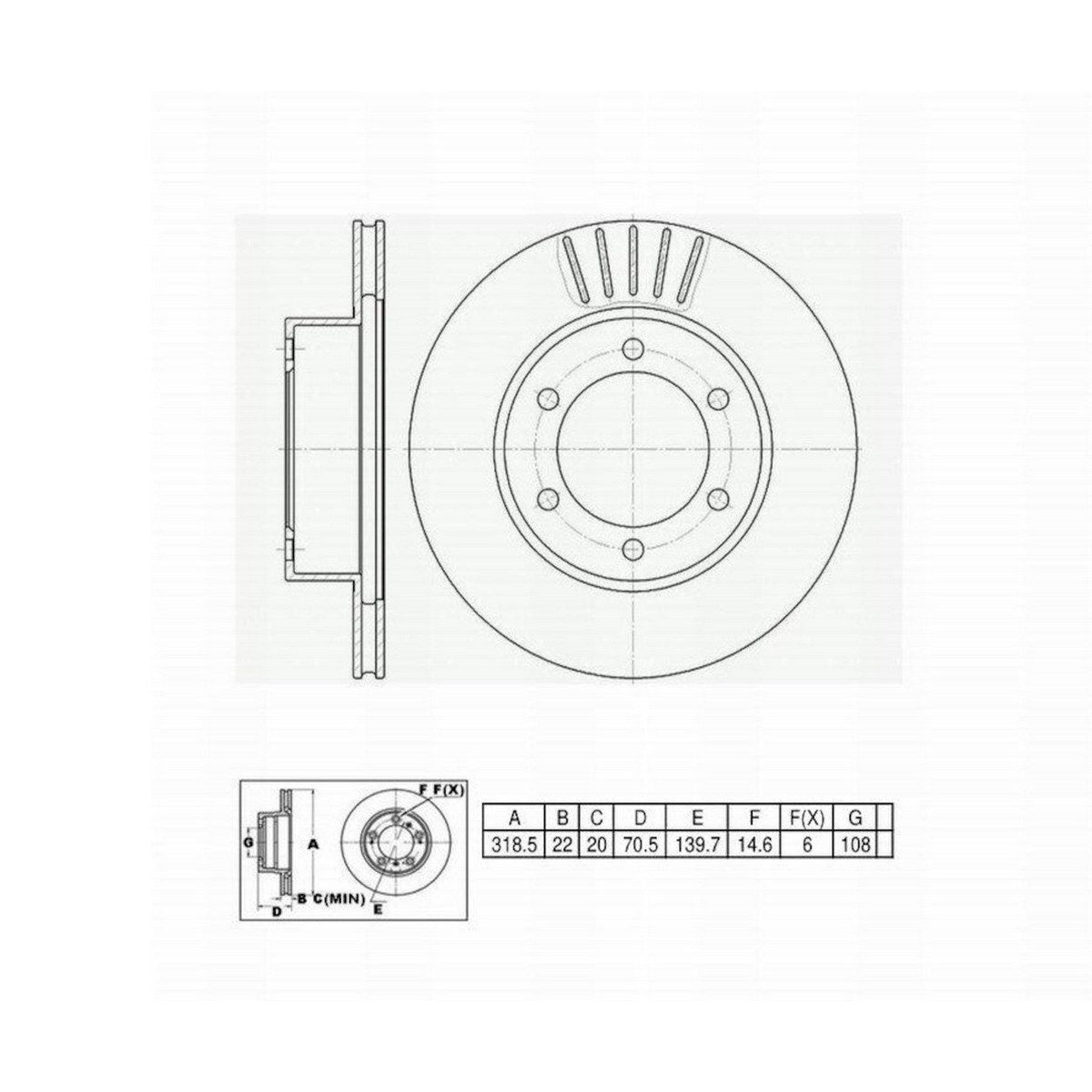 Perfect Stop Perfect Stop Full Line Standard Replacement-Painted 662339