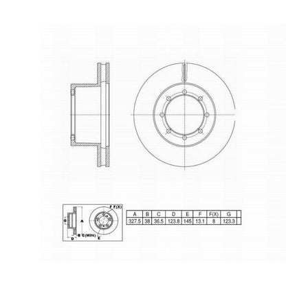 Perfect Stop Perfect Stop Full Line Standard Replacement-Painted 662632