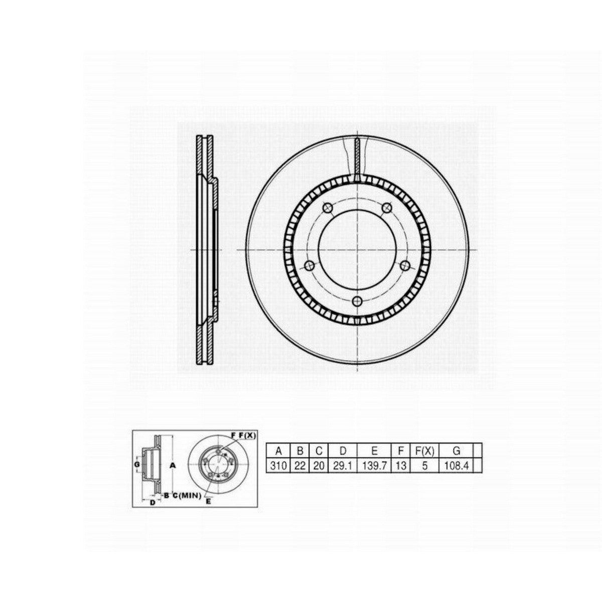 Winhere Brake Parts Disc Brake Rotor 662673 image 6
