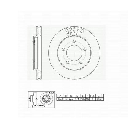 Perfect Stop Perfect Stop Full Line Standard Replacement-Painted 662720
