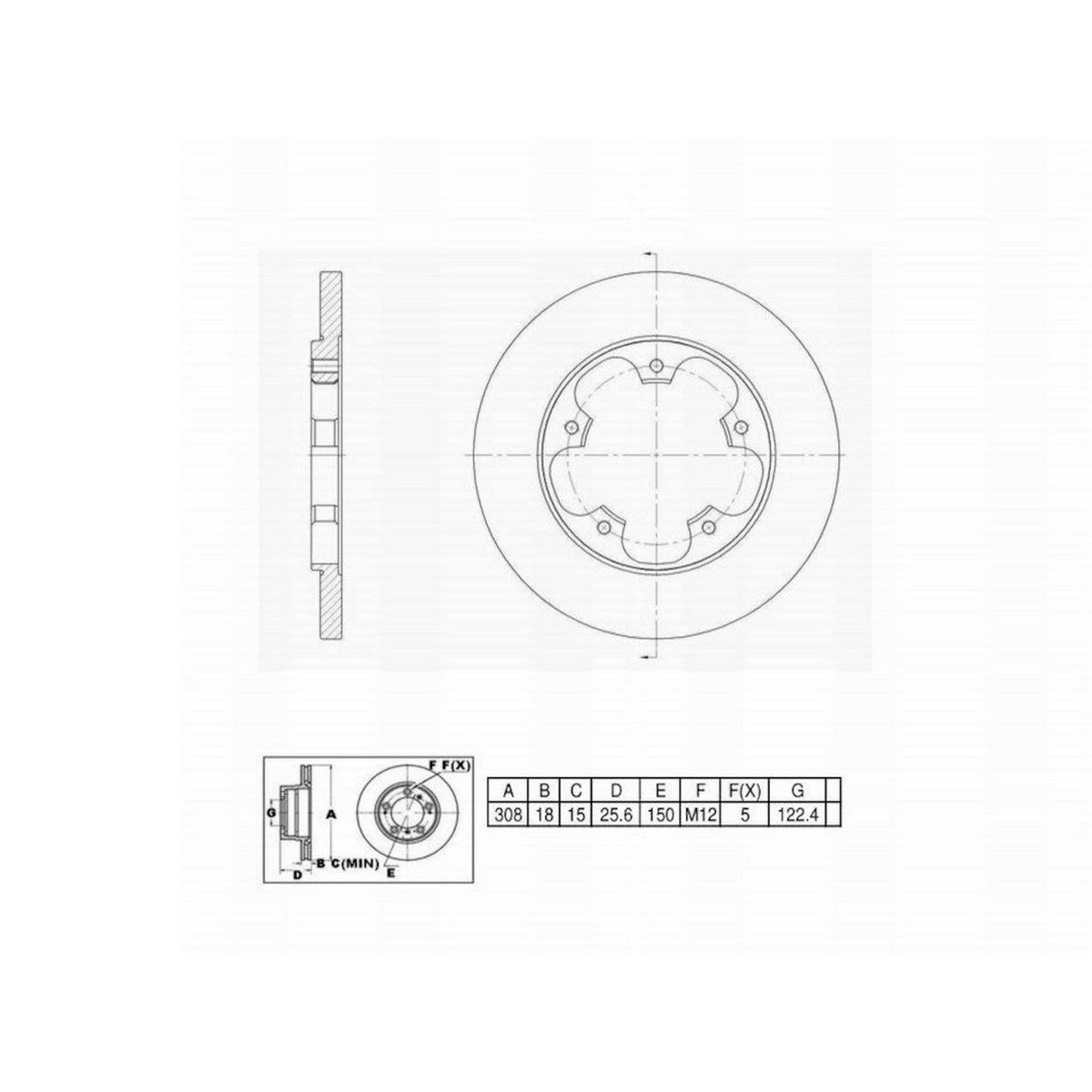 Perfect Stop Perfect Stop Full Line Standard Replacement-Painted 6670126