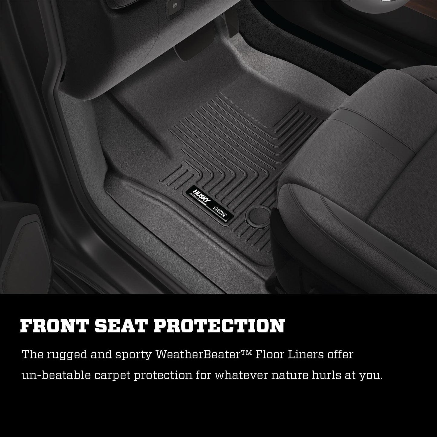 Husky Liners 23-24 Lexus RX350 Weatherbeater Black Front & 2nd Seat Floor Liners 99341