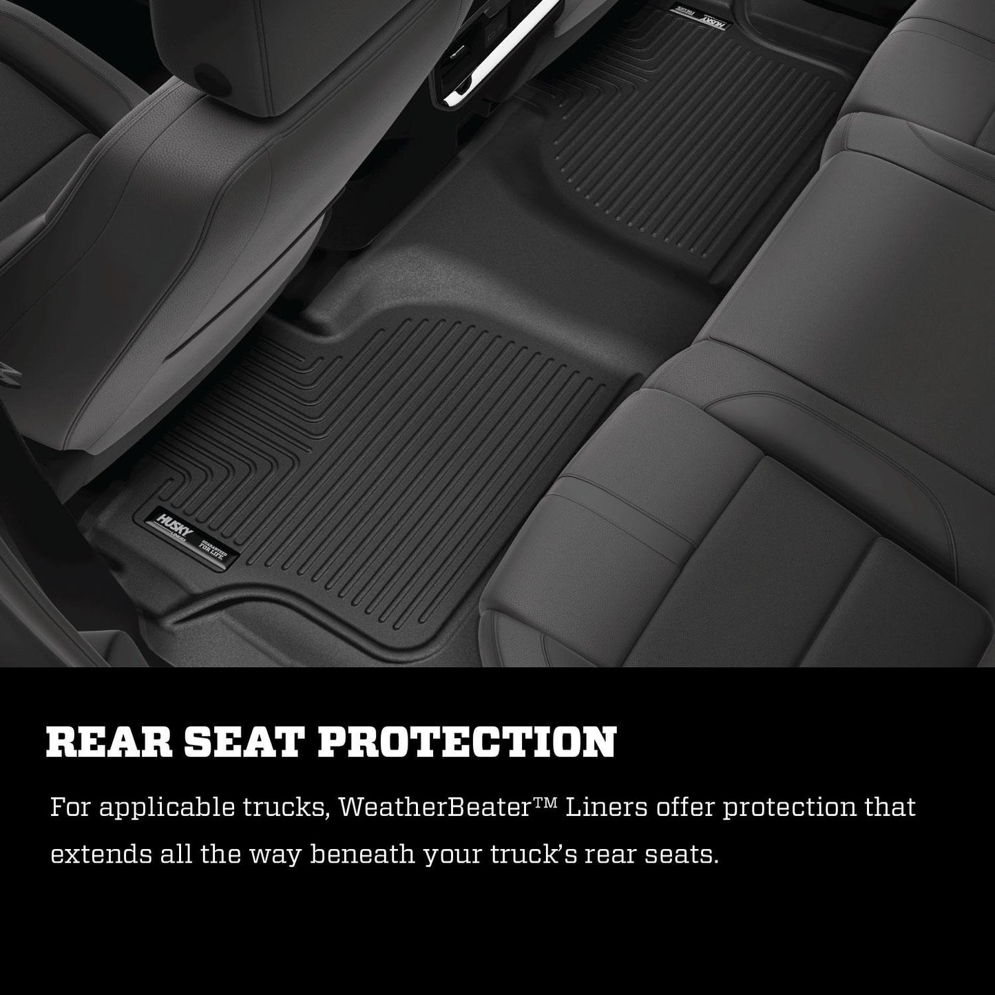 Husky Liners 23-24 Lexus RX350 Weatherbeater Black Front & 2nd Seat Floor Liners 99341