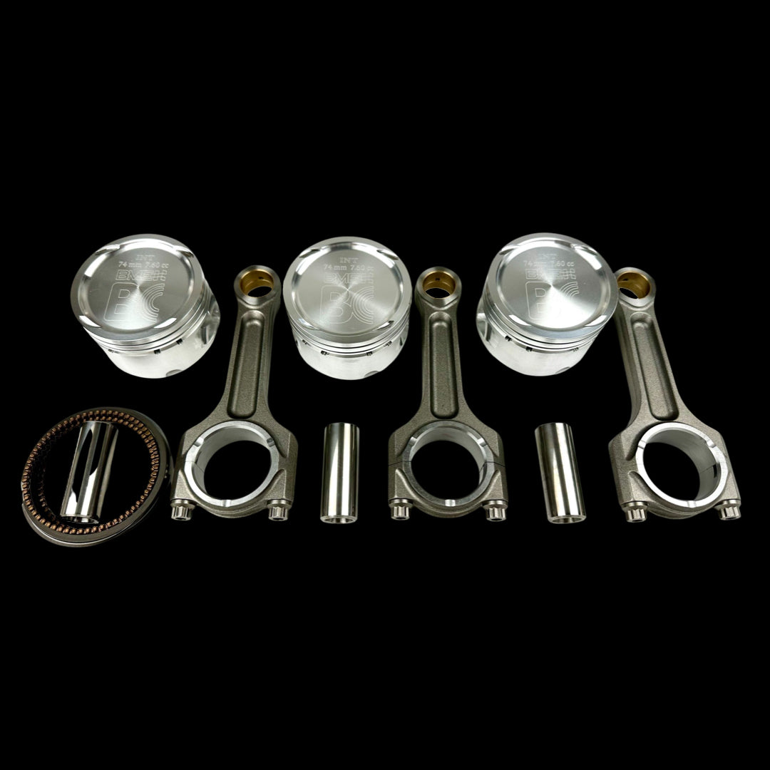 Brian Crower Can-Am X3 Short Block Package (BC6936 MOAR Rods & BME 75mm x 9:1 Pistons, 18mm Pin) BC9333-75