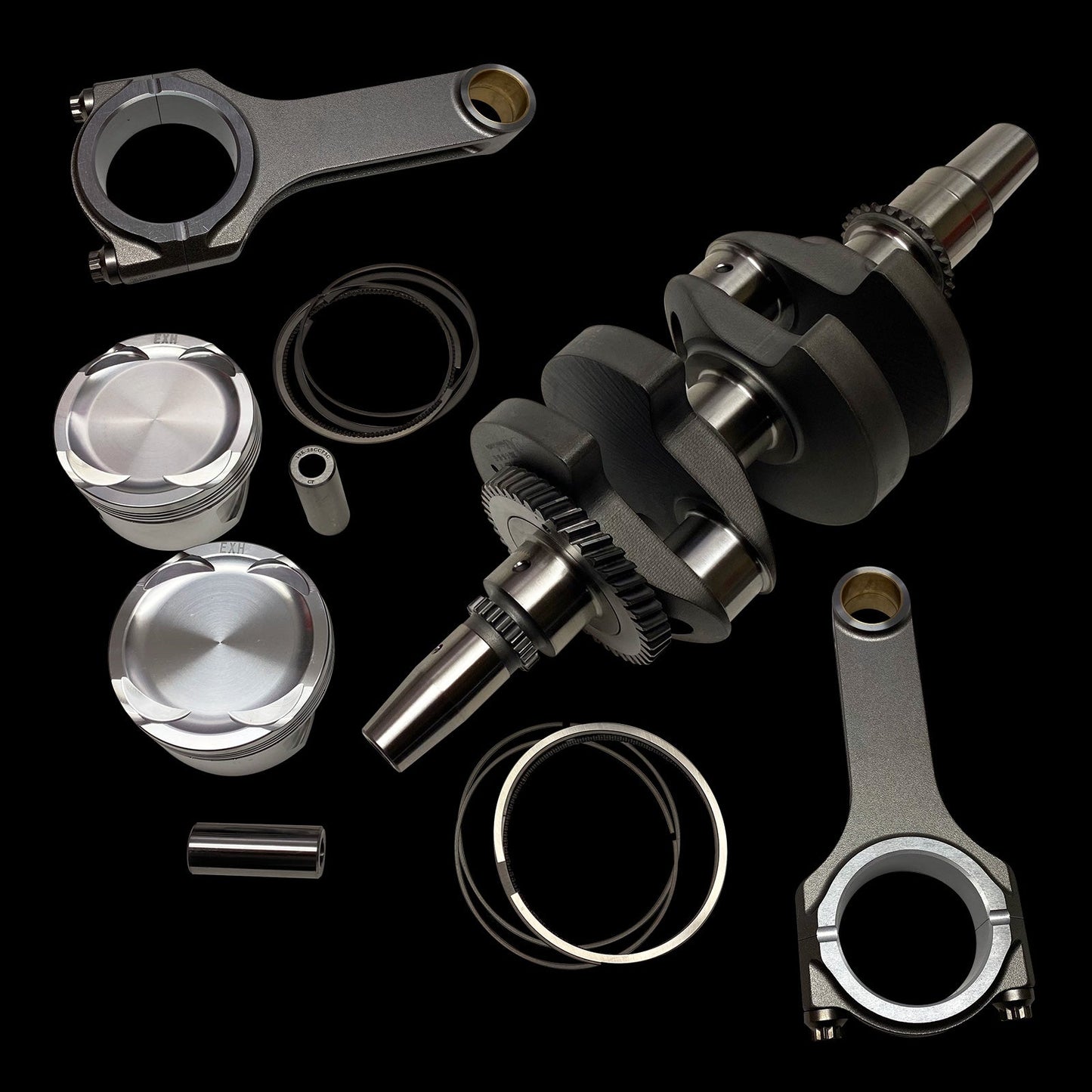 Brian Crower Polaris XP 1000 (2014-23) Stroker Kit 78mm w/Pro625+ Rods, Custom Pistons BC0907