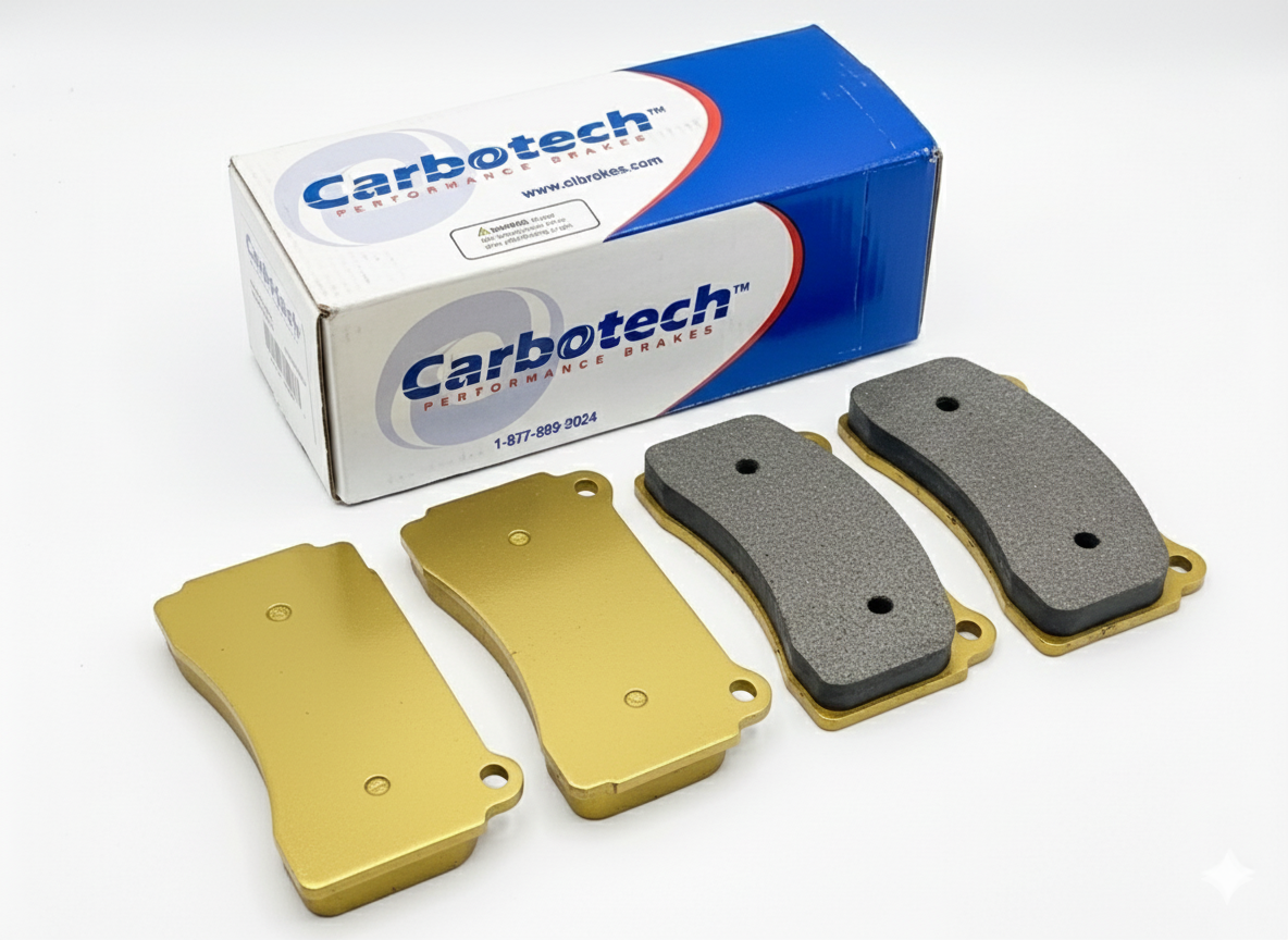 Carbotech Brake Pads for Porsche 911 1965-2021 Low Dust High Performance Track Autocross Street