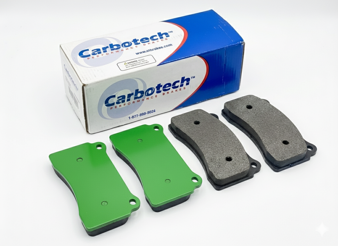 Carbotech Brake Pads for Porsche 911 1965-2021 Low Dust High Performance Track Autocross Street