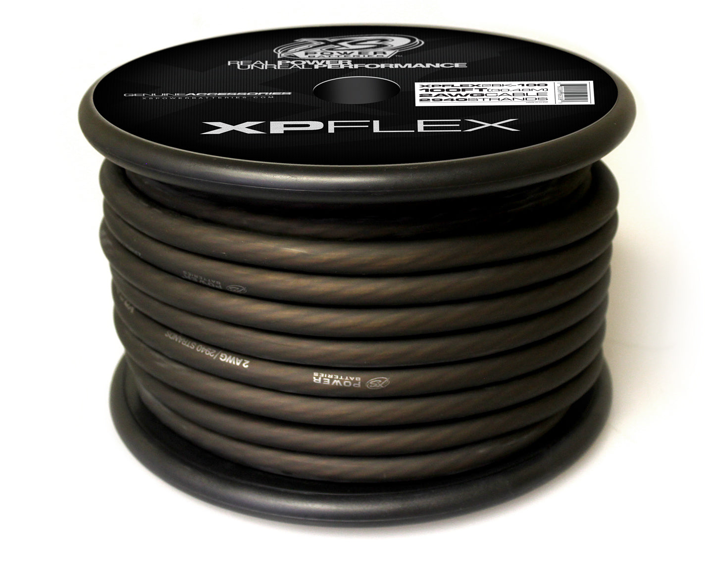 XS POWER BATTERY XP Flex Battery Cable 2 AWG 100ft Black Ignitions and Electrical Charging Systems main image
