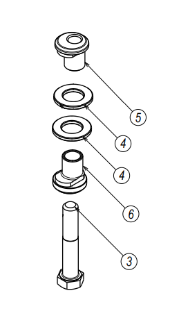 GKTech Z33 350z Ackerman Insert Assembly