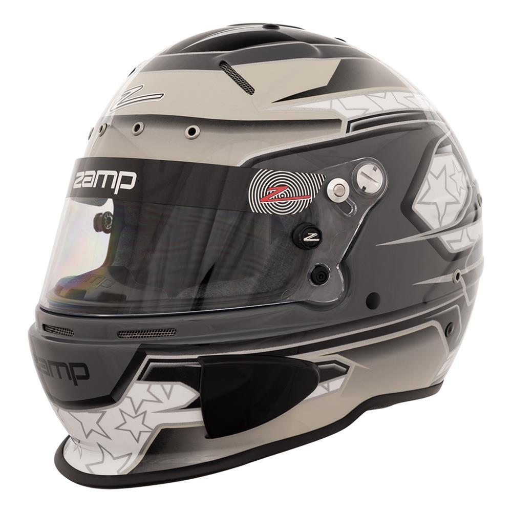 Zamp Solar Helmet RZ-70E Switch L Black/Gray SA2020/FIA Helmets and Accessories Helmets main image