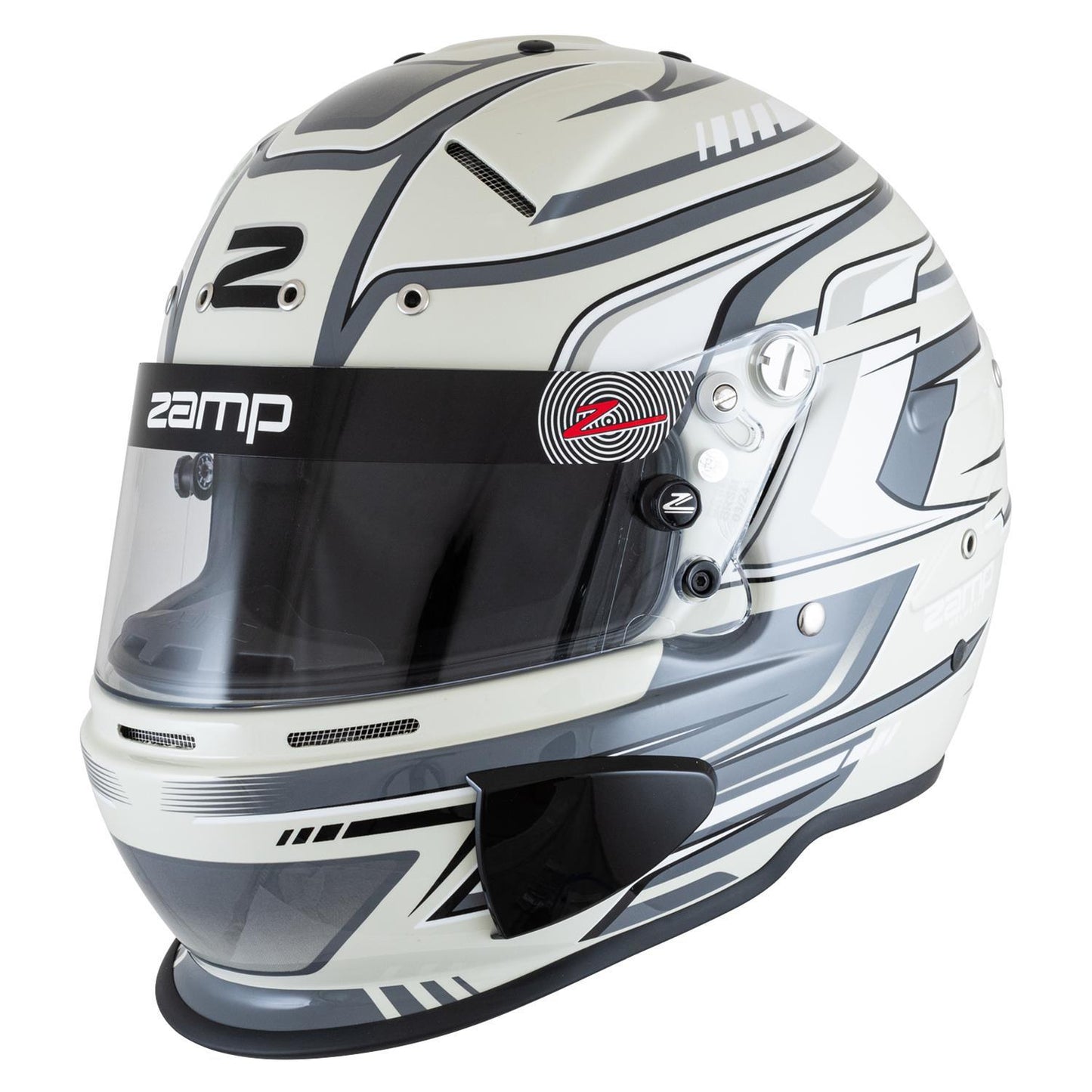 ZAMP Helmet RZ-70S Graphic Large Grey SA2025 Safety Equipment Helmets and Accessories main image