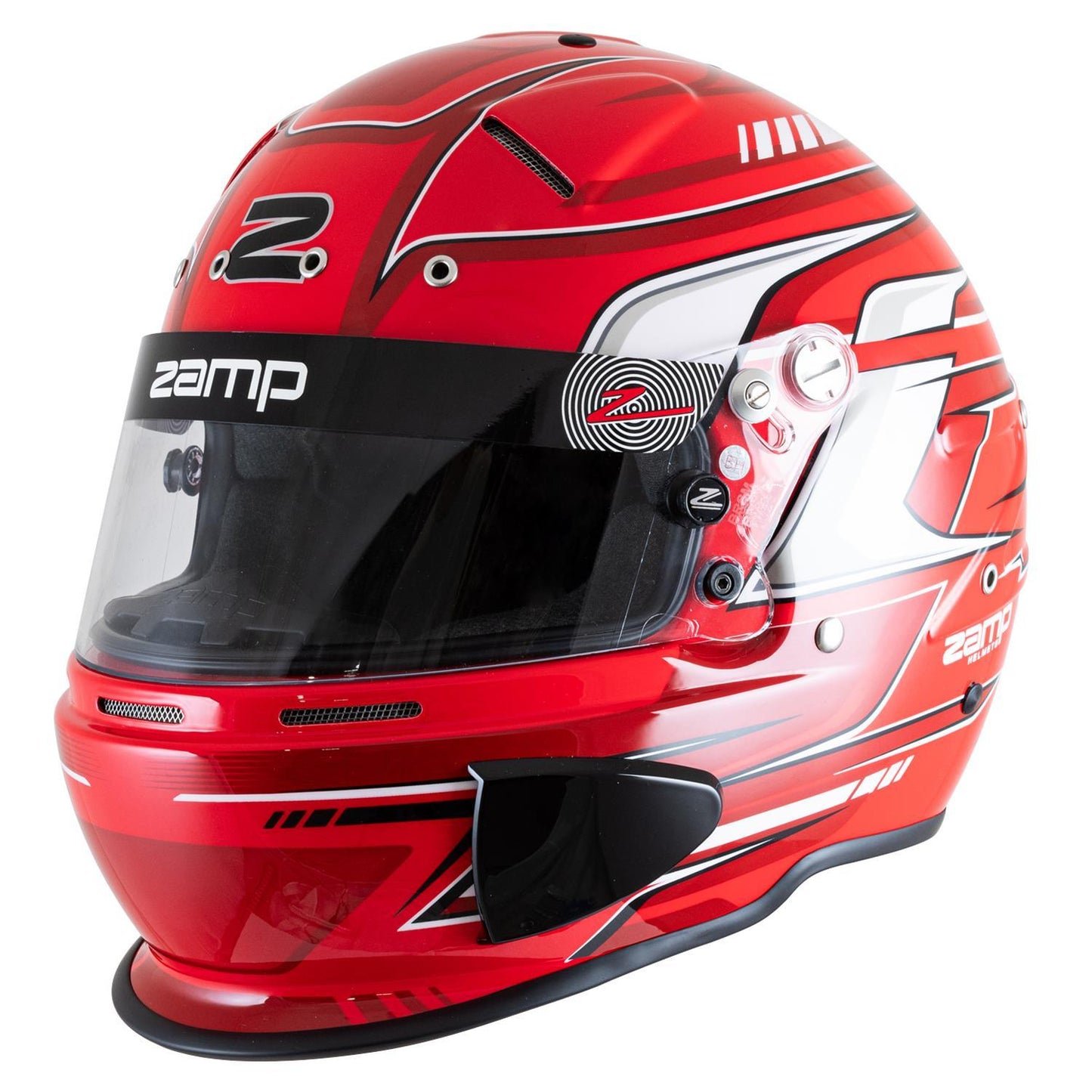 ZAMP Helmet RZ-70S Graphic Medium Red SA2025 Safety Equipment Helmets and Accessories main image