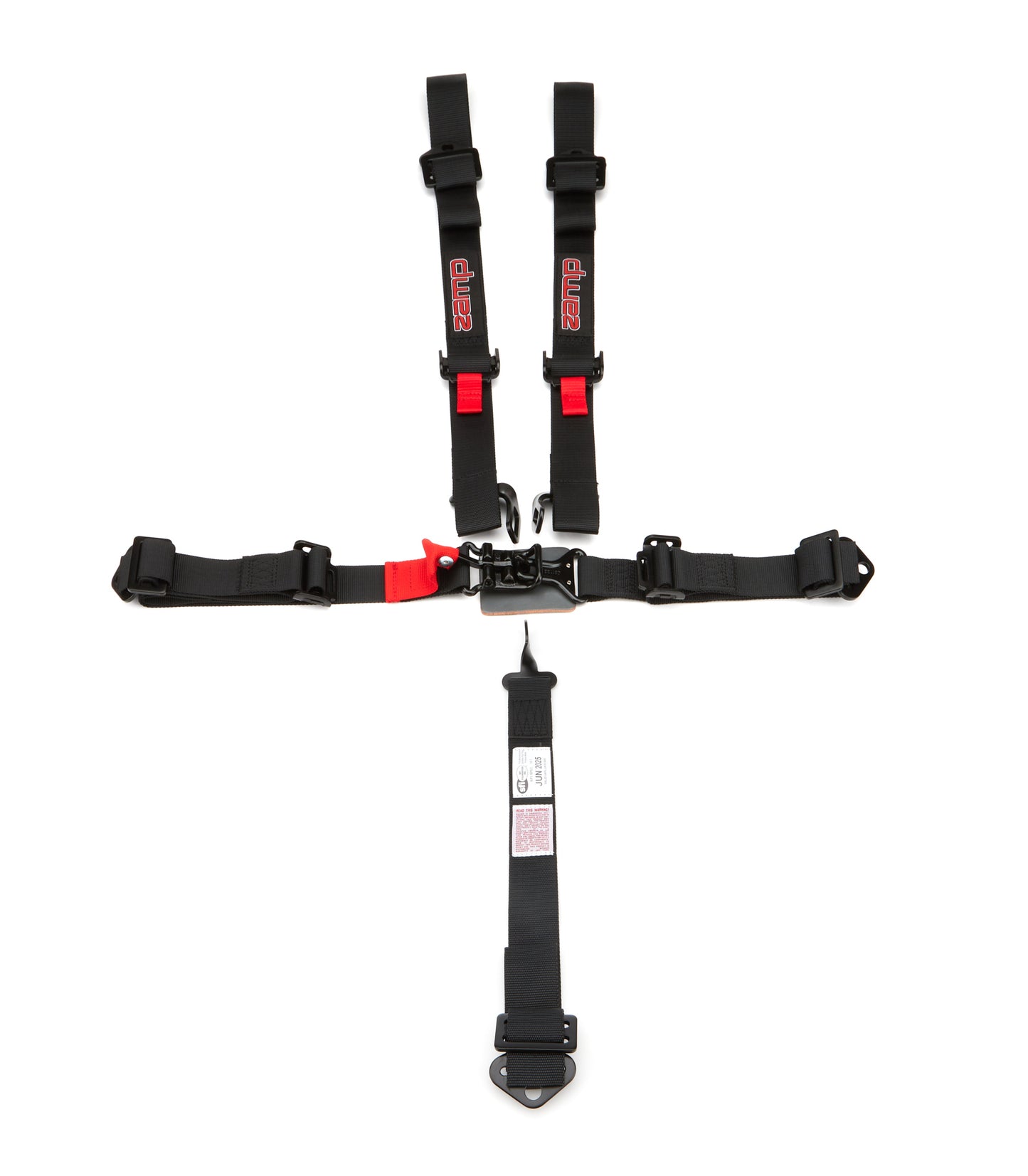 Zamp Solar Harness 5pt Black L&L 3/2in Shoulder SFI 16.1 Safety Restraints Seat Belts and Harnesses main image